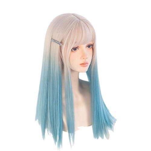Ombre Blond Pruik