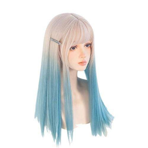 Ombre Blond Pruik
