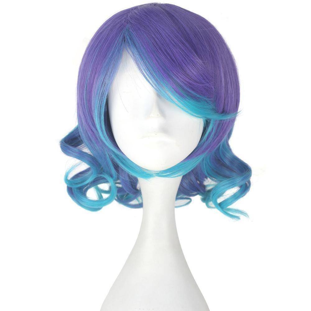 Korte Violette Pruik