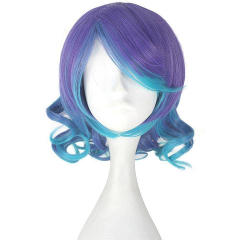 Korte Violette Pruik