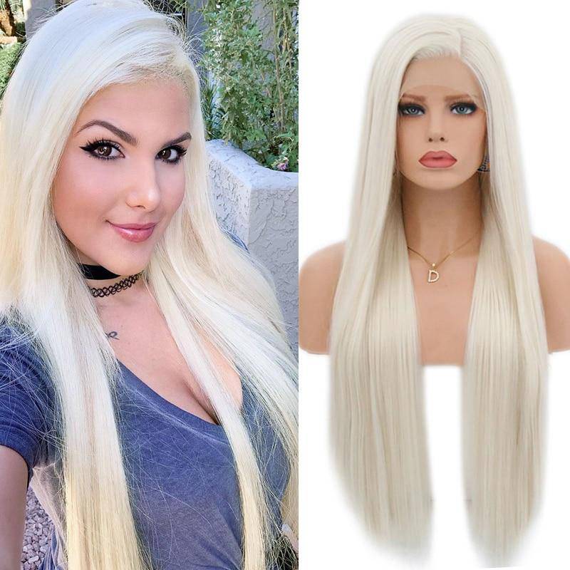 Platina Blonde Pruik | Perruque-Club