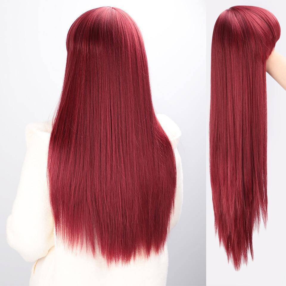 Damespruik rood