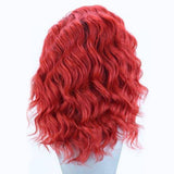 Rode Golvende Pruik