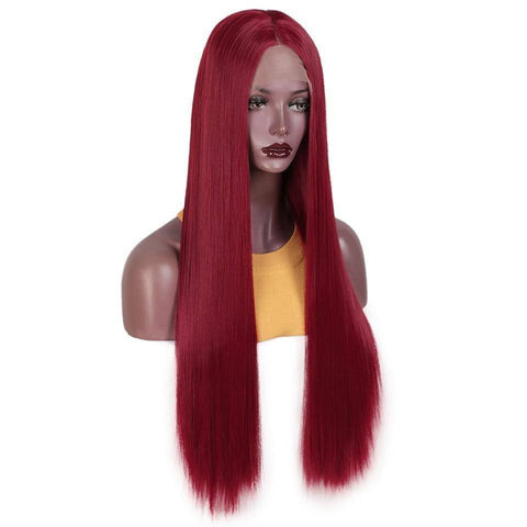 Pruik rood haar
