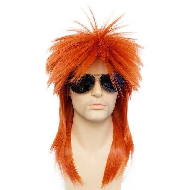 Pruik met rood haar