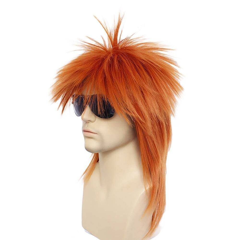 Pruik met rood haar