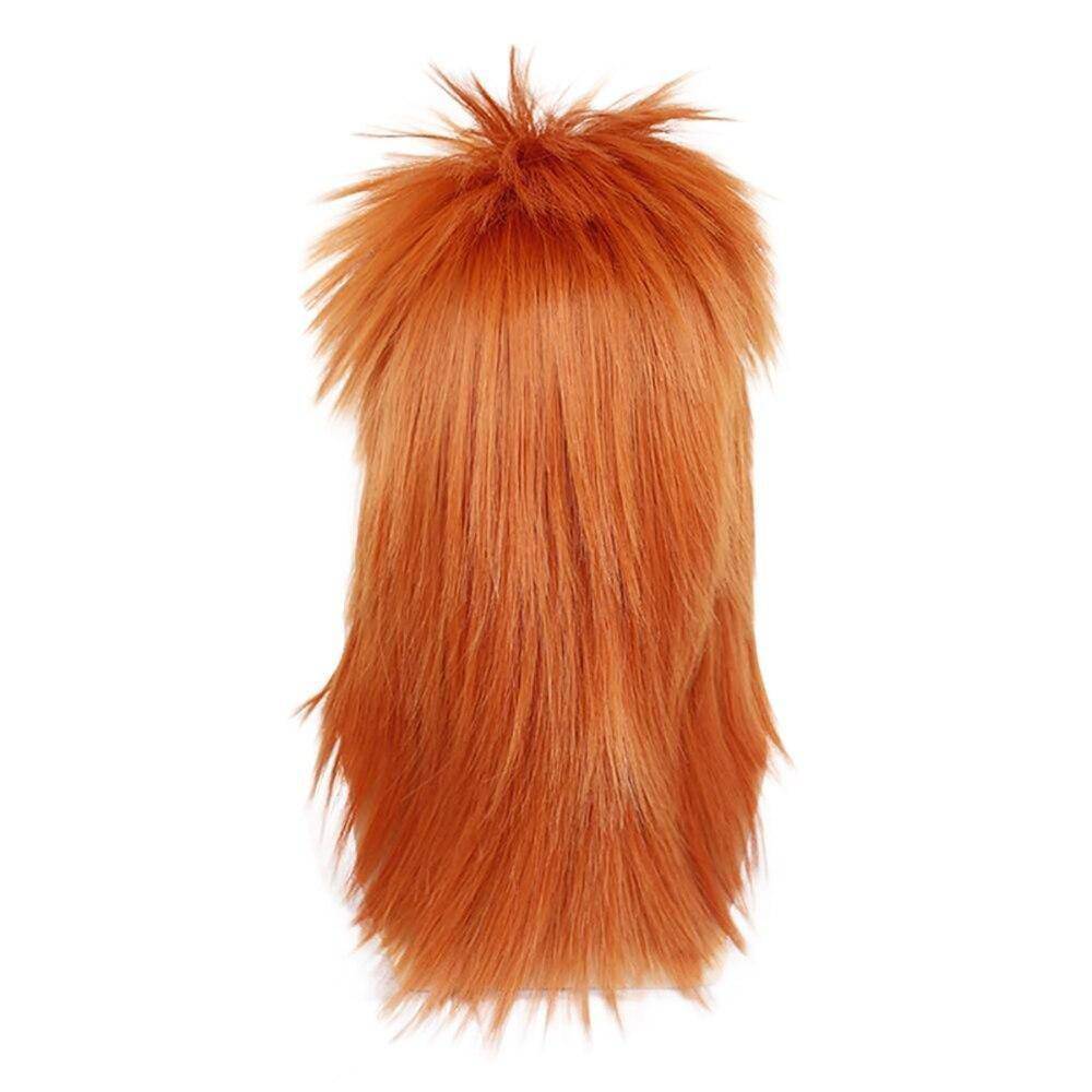 Pruik met rood haar