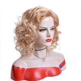 Krullende Rode Pruik