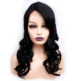 Rode Lange Krullende Pruik