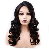 Rode Lange Krullende Pruik