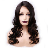 Rode Lange Krullende Pruik