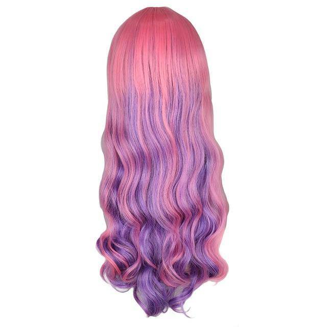 Roze Violette Pruik