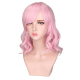 Roze Vermomming Pruik