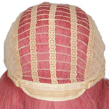 Vierkant geknipte pruik