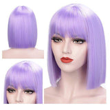 Vierkante Franje Pruik