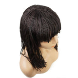 Damespruik Afrikaans gevlochten | Perruque-Club