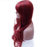Bordeaux damespruik
