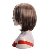 Damespruik kort bruin | Perruque-Club