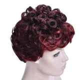 Damespruik grijs kort haar A24