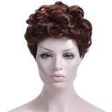 Damespruik grijs kort haar A24