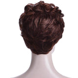 Damespruik grijs kort haar A24