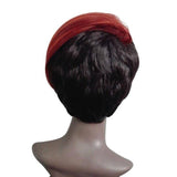 Damespruik kort haar