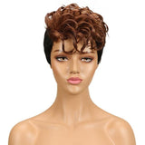 Damespruik kort natuurhaar