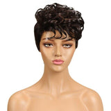 Damespruik kort natuurhaar