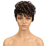 Damespruik kort natuurhaar