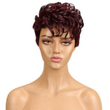 Damespruik kort natuurhaar