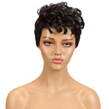 Damespruik kort natuurhaar