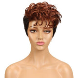 Damespruik kort natuurhaar