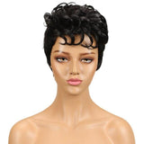 Damespruik kort natuurhaar