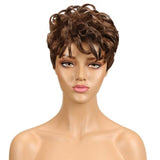 Damespruik kort natuurhaar