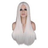 Pruik met wit haar | Perruque-Club