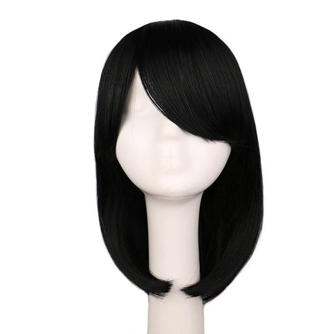 Pruik zwart haar | Perruque-Club