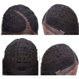 Zwarte krulpruik | Perruque-Club