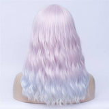 Veelkleurige damespruik | Perruque-Club