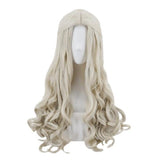 Witte koningin pruik