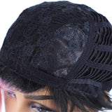 Zeer korte damespruik